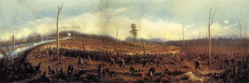 James Walker The Battle of Chickamauga,September 19,1863 oil painting image